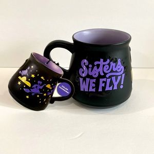 Hallmark Disney Hocus Pocus Color-Changing Coffee Mug. Sanderson Sisters We Fly